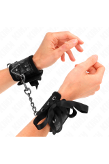 KINK - RESISTENZA DA POLSO SCANDALO DETTAGLI IN PIZZO NERO 24