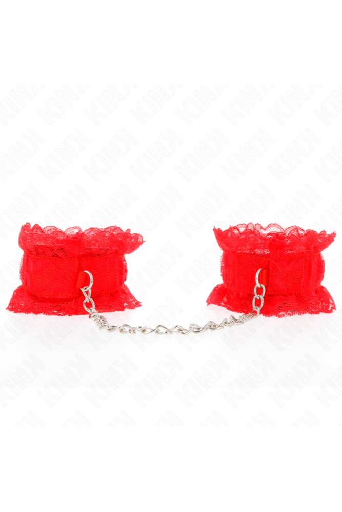 KINK - CINTURINO DA POLSO ELASTICO IN PIZZO ROSSO