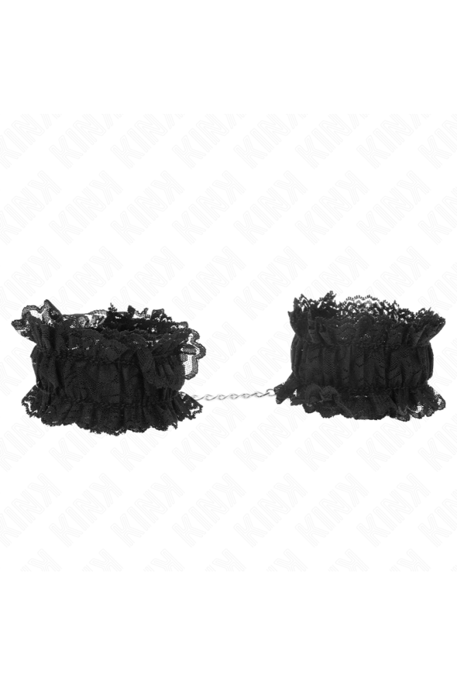 KINK - POLSO ELASTICO IN PIZZO NEGRO