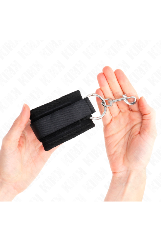 KINK - RESISTENZA DA POLSO NERA REGOLABILE 18-35 CM X 6 CM