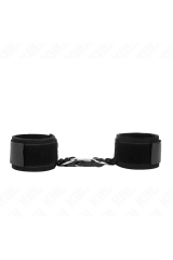 KINK - TENUTA DA POLSO IN NEOPRENE CON GANCIO E LOOP NERA REGOLABILE 22-34 CM