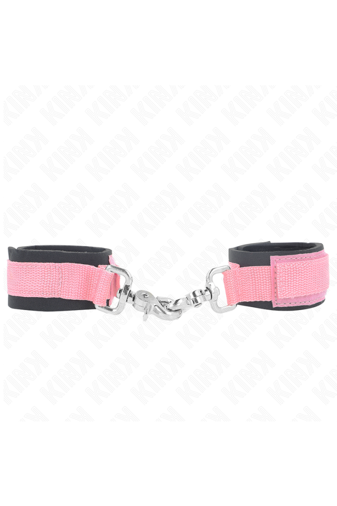 KINK - POGGIPOLSO REGOLABILE IN NEOPRENE ROSA REGOLABILE 22-34 CM