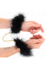 KINK - POLSINI IN PIUMA CON CATENA IN ORO MODELLO 0