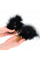 KINK - POLSINI IN PIUMA CON CATENA IN ORO MODELLO 0