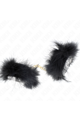 KINK - POLSINI IN PIUMA CON CATENA IN ORO MODELLO 0