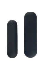 ARMONY - SPLASH HAHA VIBRATORE BULLET IN SILICONE 10 VIBRAZIONI 75 X 19 CM NERO