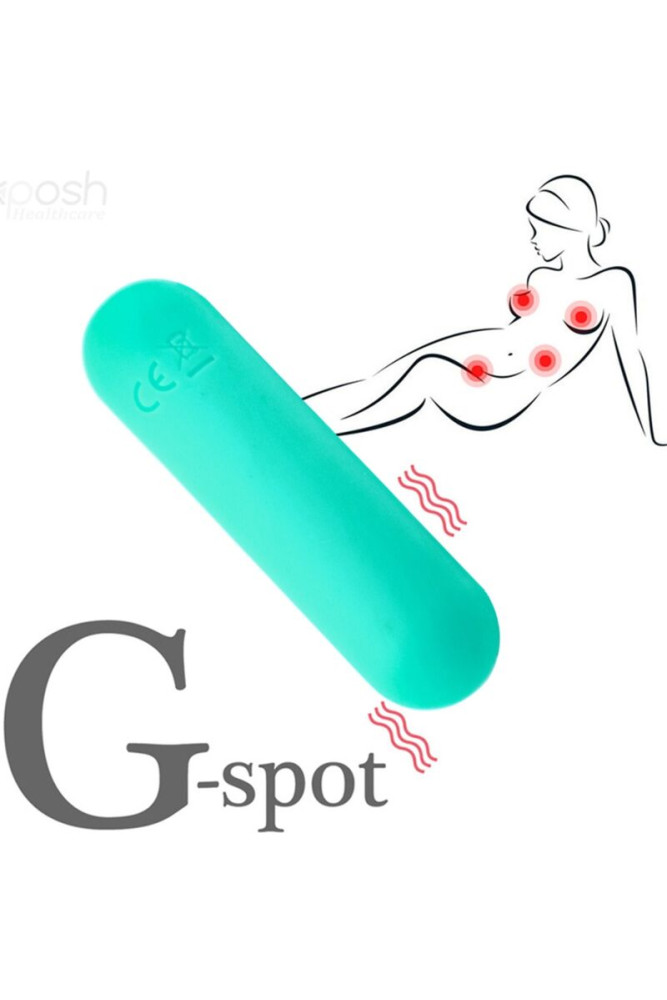 ARMONY - SPLASH JOLINE VIBRATORE BULLET IN SILICONE TELECOMANDO 10 VIBRAZIONI 65 X 15 CM VERDE