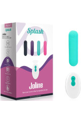 ARMONY - SPLASH JOLINE VIBRATORE BULLET IN SILICONE TELECOMANDO 10 VIBRAZIONI 65 X 15 CM VERDE