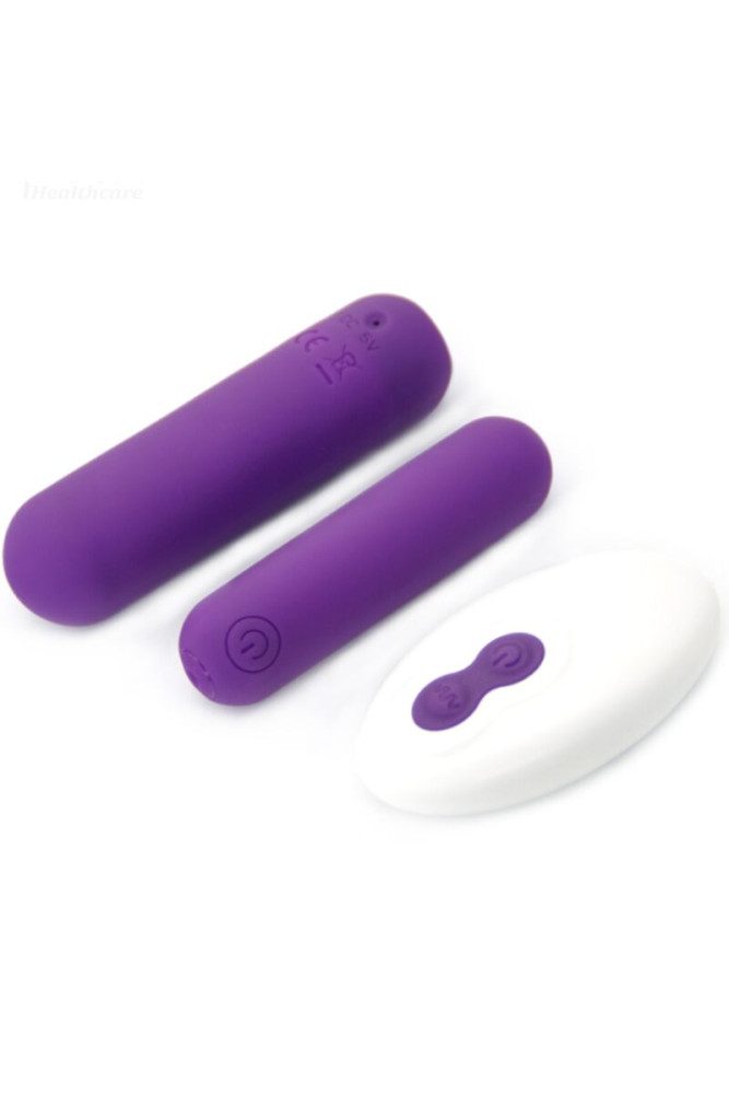 ARMONY - SPLASH JOLINE VIBRATORE BULLET IN SILICONE TELECOMANDO 10 VIBRAZIONI 6.5 X 1.5 CM VIOLA