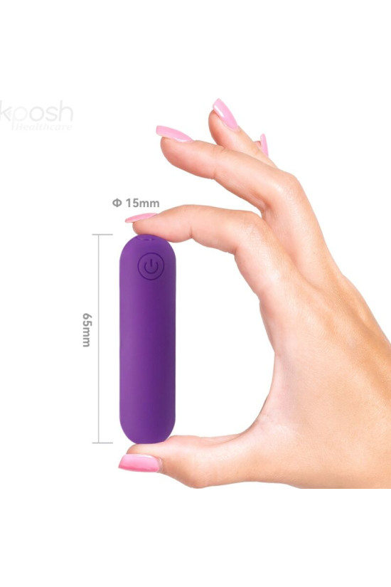 ARMONY - SPLASH JOLINE VIBRATORE BULLET IN SILICONE TELECOMANDO 10 VIBRAZIONI 6.5 X 1.5 CM VIOLA