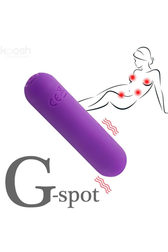 ARMONY - SPLASH JOLINE VIBRATORE BULLET IN SILICONE TELECOMANDO 10 VIBRAZIONI 6.5 X 1.5 CM VIOLA