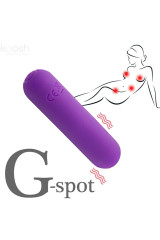 ARMONY - SPLASH JOLINE VIBRATORE BULLET IN SILICONE TELECOMANDO 10 VIBRAZIONI 6.5 X 1.5 CM VIOLA