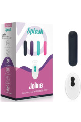 ARMONY - SPLASH JOLINE VIBRATORE BULLET IN SILICONE TELECOMANDO 10 VIBRAZIONI 65 X 15 CM NERO