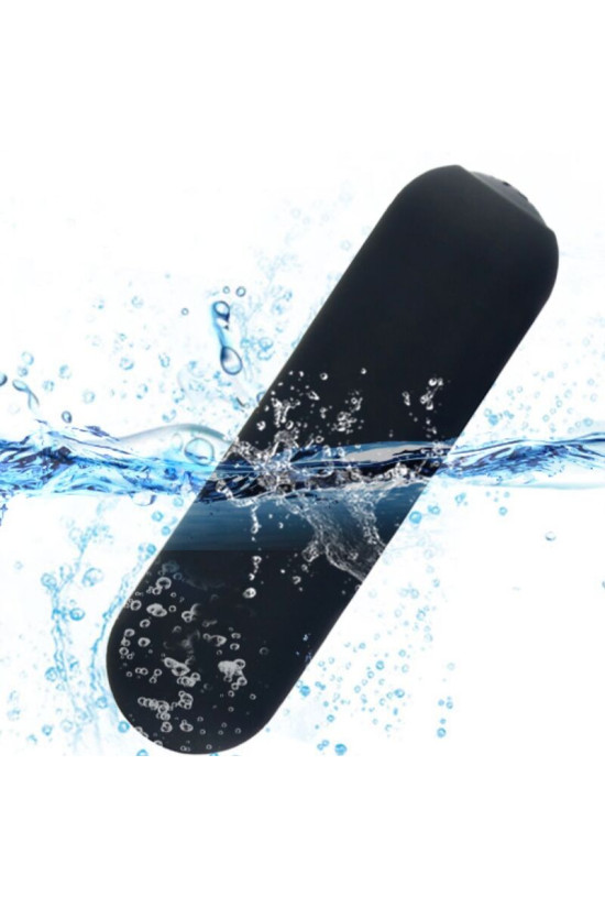 ARMONY - SPLASH JOIE VIBRATORE BULLET IN SILICONE TELECOMANDO 10 VIBRAZIONI 75 X 19 CM NERO