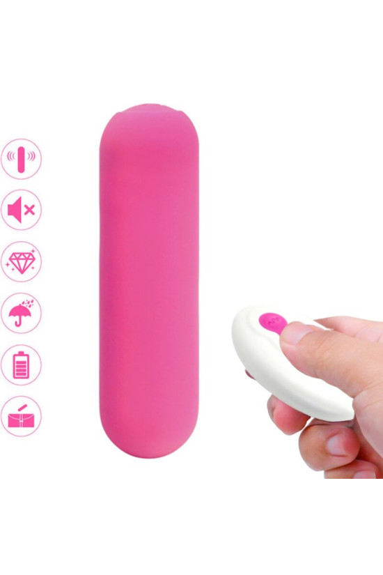 ARMONY - SPLASH JOIE VIBRATORE BULLET TELECOMANDO IN SILICONE 10 VIBRAZIONI 75 X 19 CM ROSA