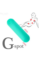 ARMONY - SPLASH JOIE VIBRATORE BULLET TELECOMANDO IN SILICONE 10 VIBRAZIONI 75 X 19 CM VERDE