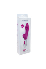 ARMONY - ABBY VIBRATORE E STIMOLATORE 16 VELOCITÀ ROSA