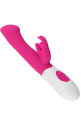 ARMONY - VIBRATORE E STIMOLATORE RABBIT G SPOT 10 VELOCITÀ ROSA