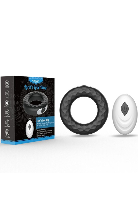 ARMONY - LORD'S LOVE TELECOMANDO VIBRATORE ANELLO NERO