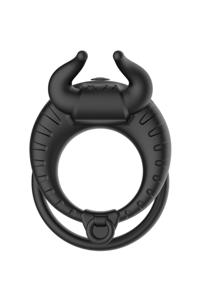 ARMONY - BULL'S PASION VIBRATORE AD ANELLO 10 VELOCITÀ NERO
