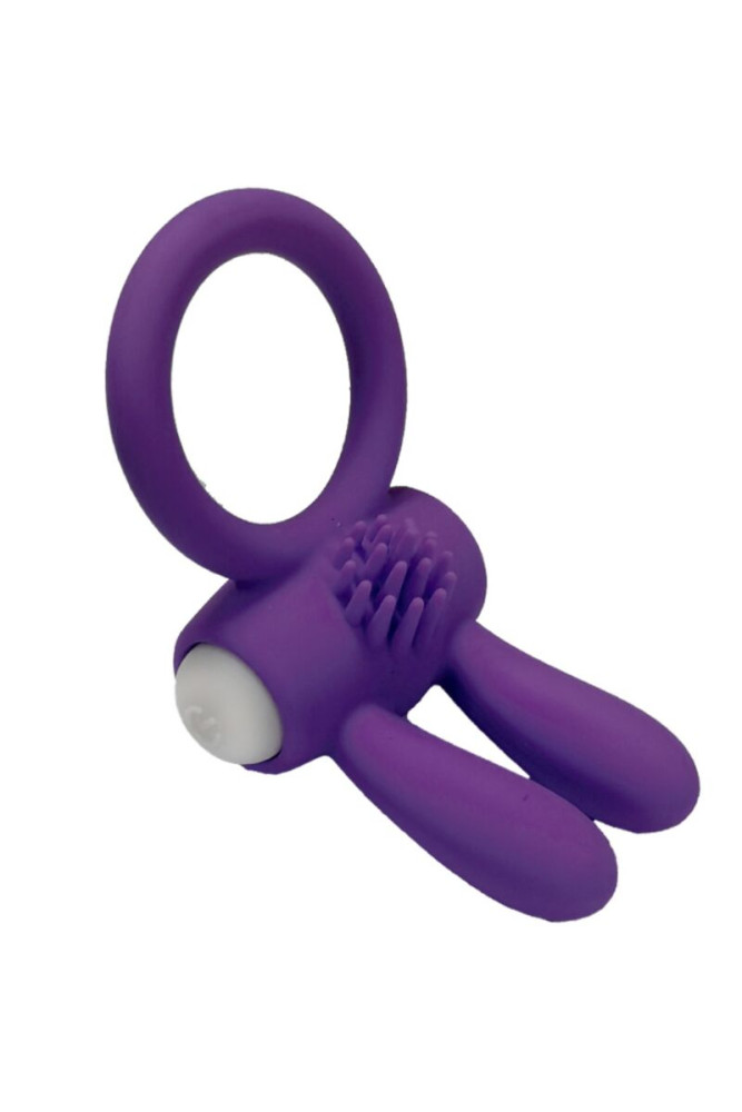 ARMONY - MR BUNNY ANELLO VIBRATORE IN SILICONE VIOLA