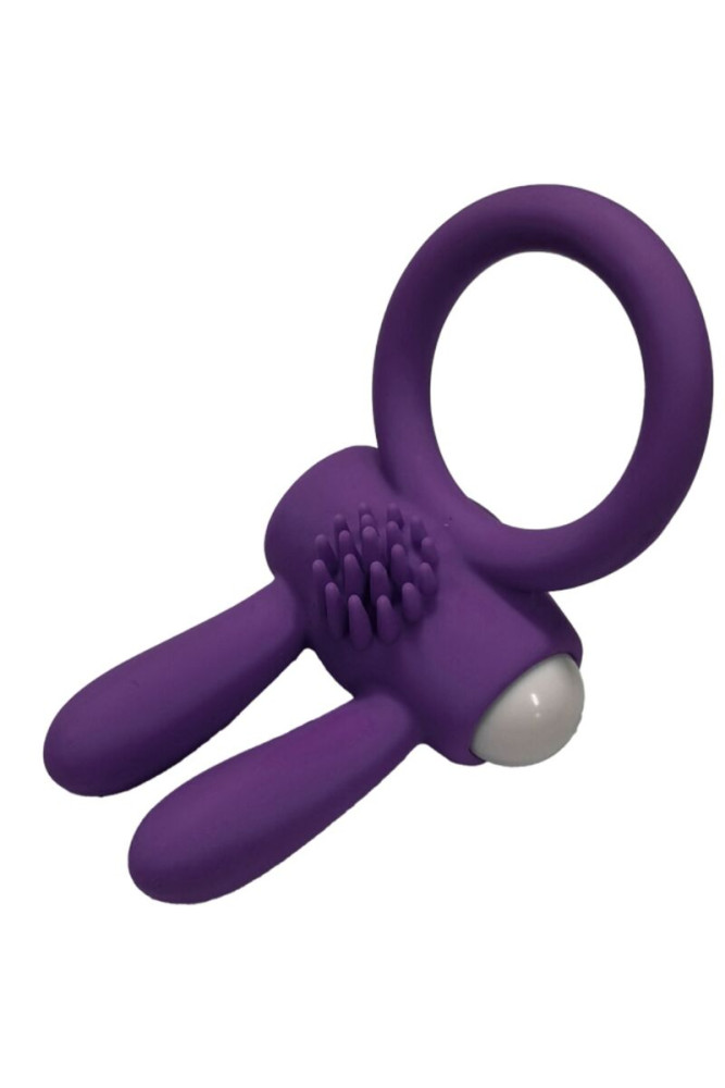 ARMONY - MR BUNNY ANELLO VIBRATORE IN SILICONE VIOLA