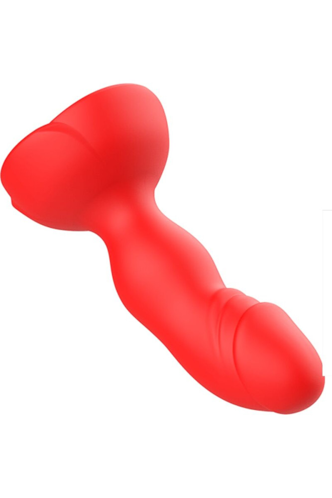 ARMONY - EXTREME A BLOOM VIBRATORE ROSE E TELECOMANDO PLUG ANALE ROSSO