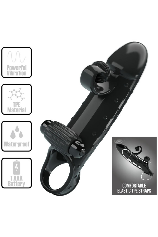 ROMANCE - GUAINA PER PENE VIBRANTE NERA