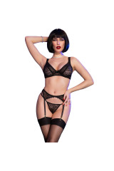 CHILIROSE - CR 4692 SET QUATTRO PEZZI NERO L