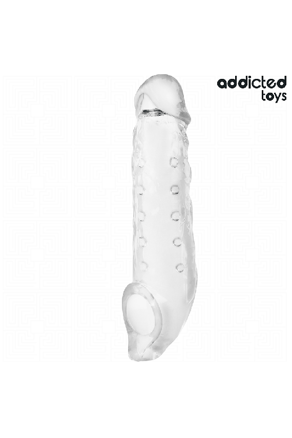 ADDICTED TOYS - ESTENSIONE PENE TRASPARENTE TAGLIA S 23 CM