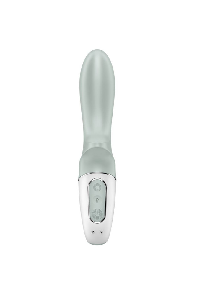 SATISFYER - AIR PUMP BOOTY 3 VIBRATORE ANALE GONFIABILE GRIGIO VERDE