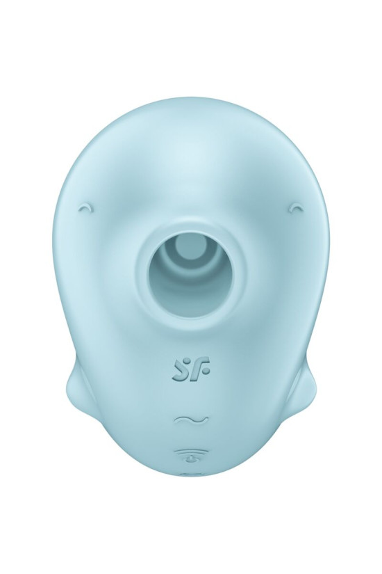 SATISFYER - SASSY SEAL STIMOLATORE E VIBRATORE BLU