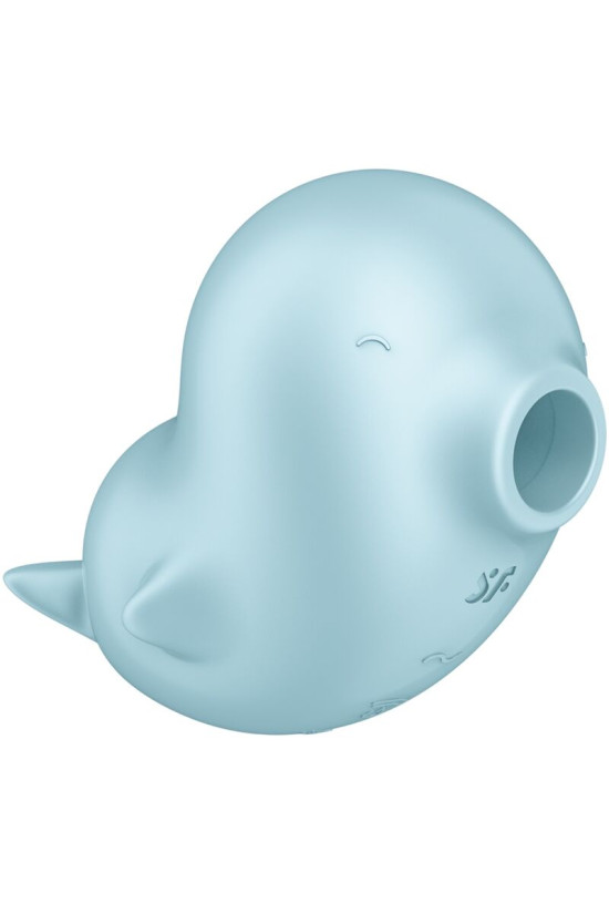 SATISFYER - SASSY SEAL STIMOLATORE E VIBRATORE BLU