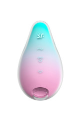 SATISFYER - MERMAID VIBES STIMOLATORE E VIBRATORE MENTA E ROSA