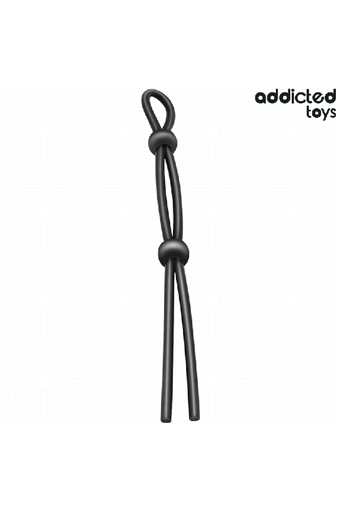 ADDICTED TOYS - CORDA IN SILICONE PER IL PENE A DOPPIO ANELLO