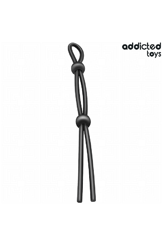 ADDICTED TOYS - CORDA IN SILICONE PER IL PENE A DOPPIO ANELLO