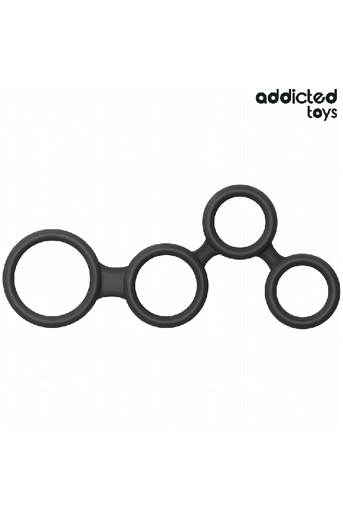 ADDICTED TOYS - ANELLO PER PENE CON DIVISORI PER TESTICOLI