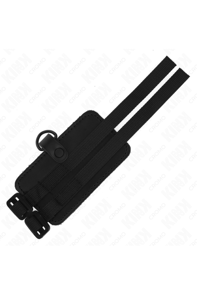 KINK - ANELLO PER PENE IN PELLE CON CINGHIE REGOLABILI