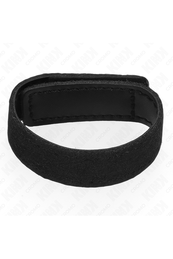 KINK - ANELLO PER PENE IN PELLE CON CHIUSURA IN VELCRO 20 X 2 CM