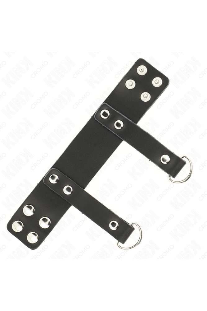 KINK - ANELLO PER PENE CON ANELLI A FORMA DI "D" 18