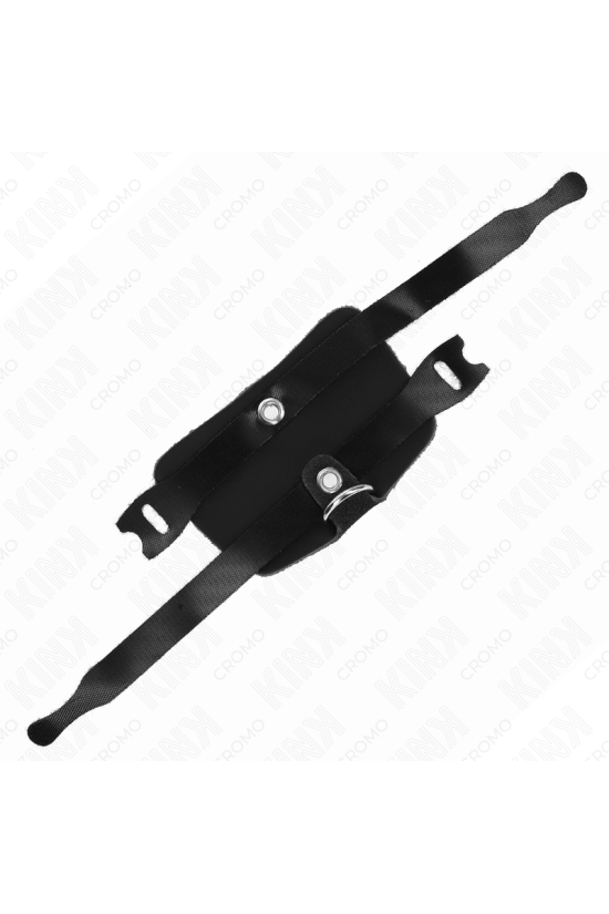 KINK - ANELLO PER PENE IN PELLE CON CHIUSURA A GANCIO REGOLABILE