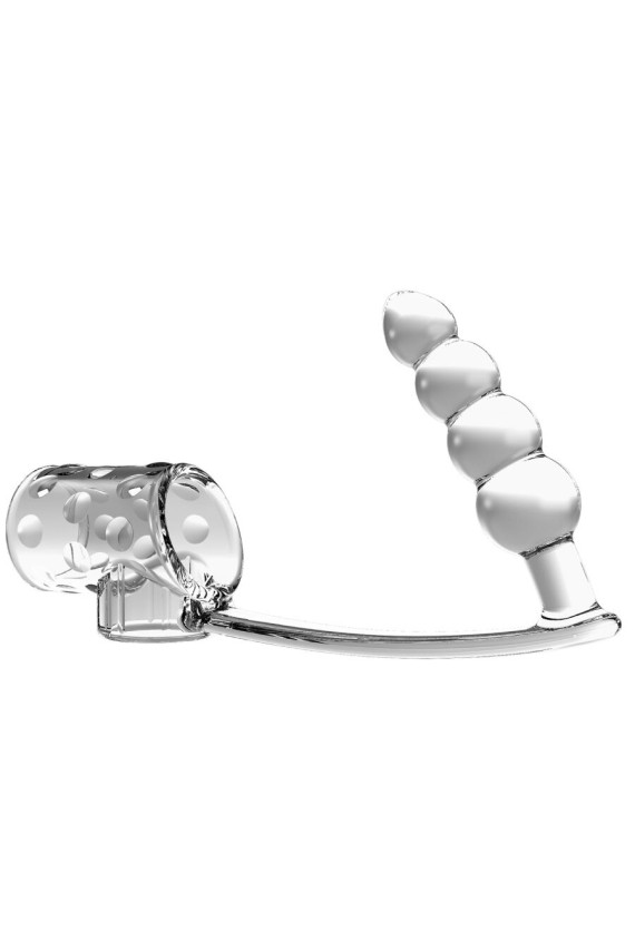 PRETTY LOVE - GUAINA PER PENE CON TAPPO ANALE TRASPARENTE