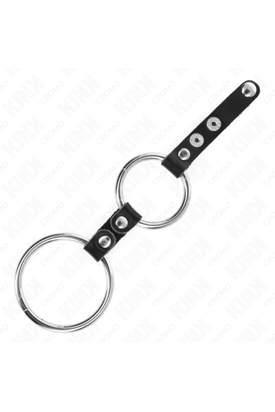KINK - DOPPIO ANELLO PER PENE DA 3