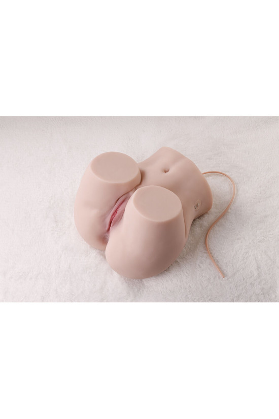 XISE - MASTURBATORE VAGINA REALISTICO CON VIBRAZIONE E ASPIRAZIONE E TELECOMANDO 6 KG