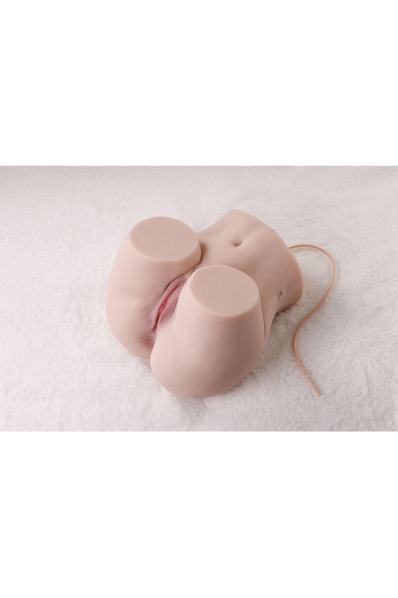 XISE - MASTURBATORE VAGINA REALISTICO CON VIBRAZIONE E ASPIRAZIONE E TELECOMANDO 6 KG