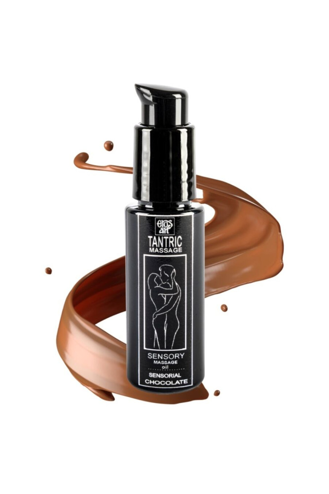 EROS-ART - OLIO DA MASSAGGIO TANTRICO NATURALE E AFRODISIACO AL CIOCCOLATO 30 ML