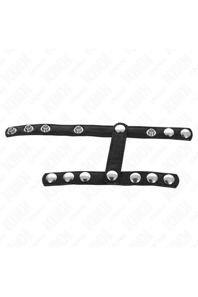 KINK - ANELLO PER PENE CON 3 CINGHIE REGOLABILI PER DIVISORE DELLE PALLE