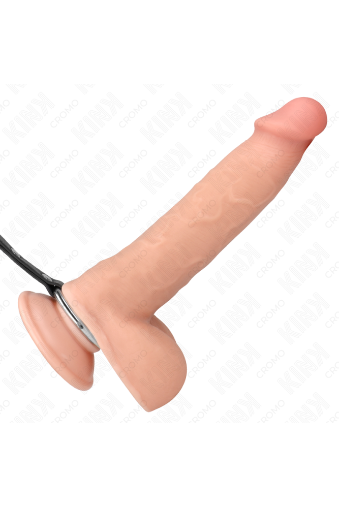 KINK - ANELLO PER PENE IN METALLO CON CATENA E MORSETTI PER CAPEZZOLI REGOLABILI