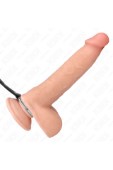 KINK - ANELLO PER PENE IN METALLO CON CATENA E MORSETTI PER CAPEZZOLI REGOLABILI