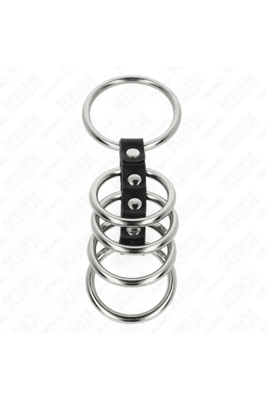 KINK - 5 ANELLI PER PENE DA 3
